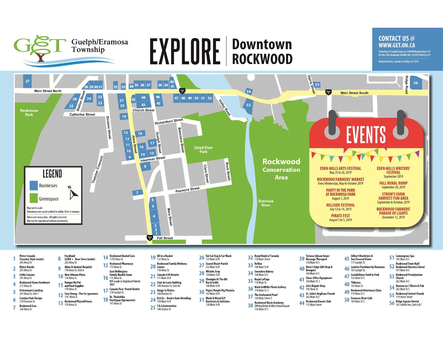 Rock Business Map